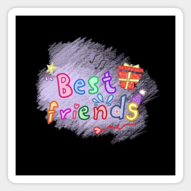 Be My Best Friend Magnet by KDaisy.design